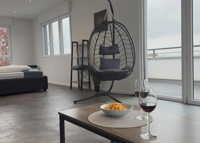 Luxus-penthouse Mit Terrasse&klima Appartement