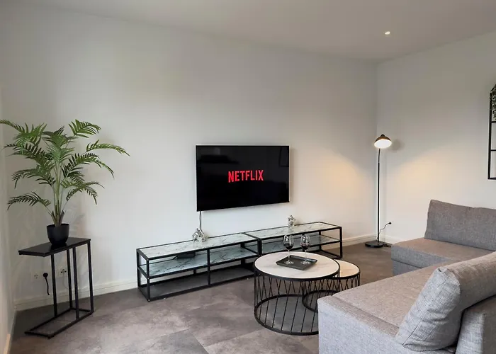 Luxus-penthouse Mit Terrasse&klima Appartement