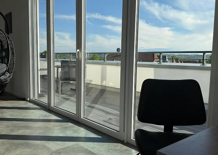 Luxus-penthouse Mit Terrasse & Klima *